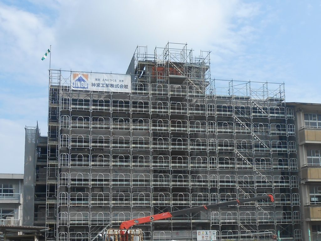 2024年度　高崎市立豊岡中学校校舎外壁等改修工事