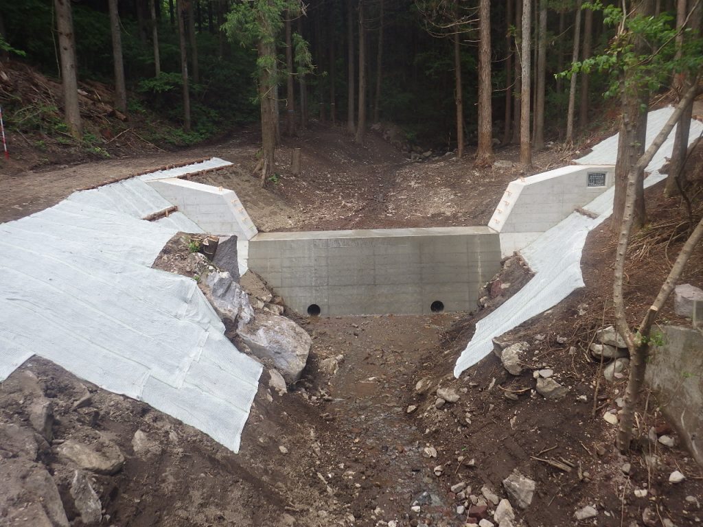 2025年度　令和０６年度　復旧治山事業（後塚）